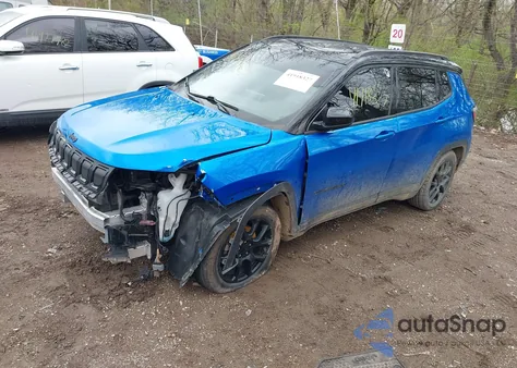2022 Jeep Compass Altitude Fwd from USA, damaged, VIN 3C4NJCBB9NT172153